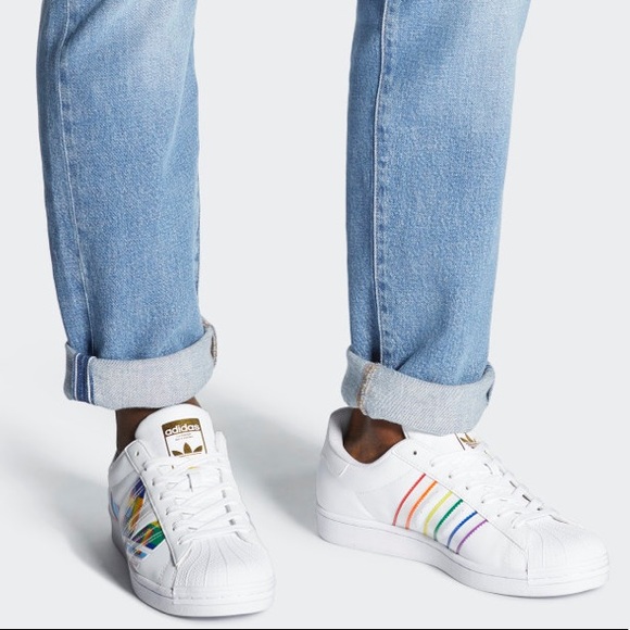 adidas Superstar Pride Shoes - Picture 5 of 11